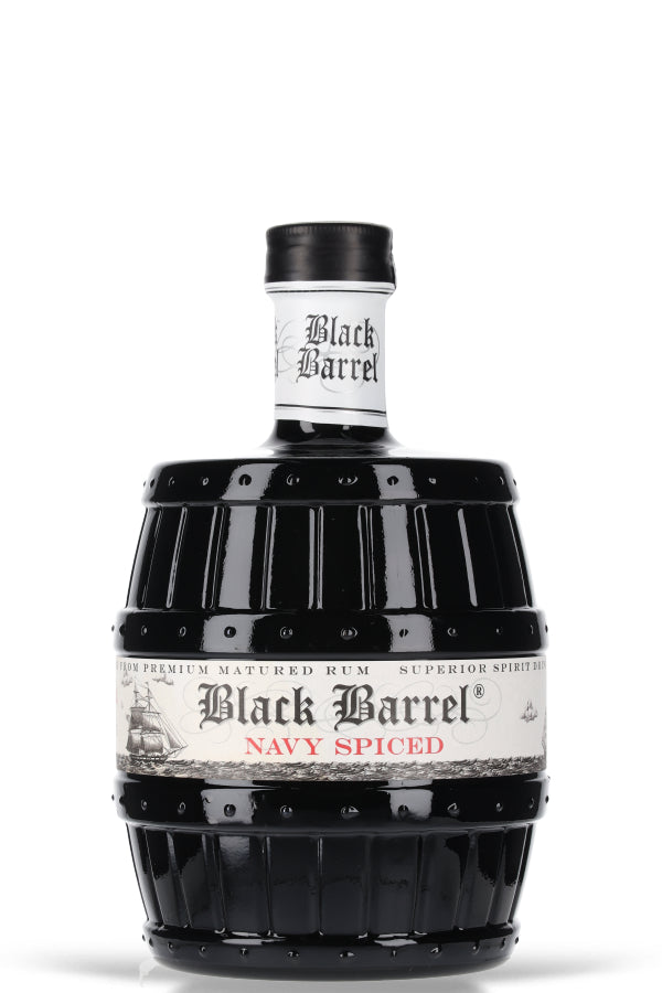 A.H. Riise Black Barrel Navy Spiced Rum 40% vol. 0.7l
