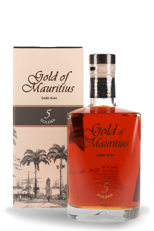 Gold of Mauritius Dark Rum Solera 5YO 40% vol. 0.7l