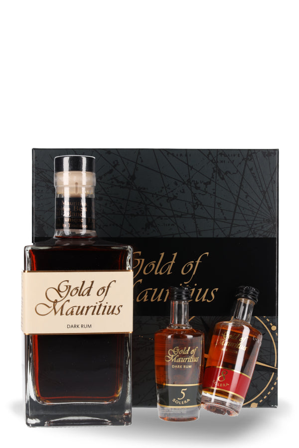 Gold of Mauritius Seafarer Gift Pack 40% vol. 0.7l