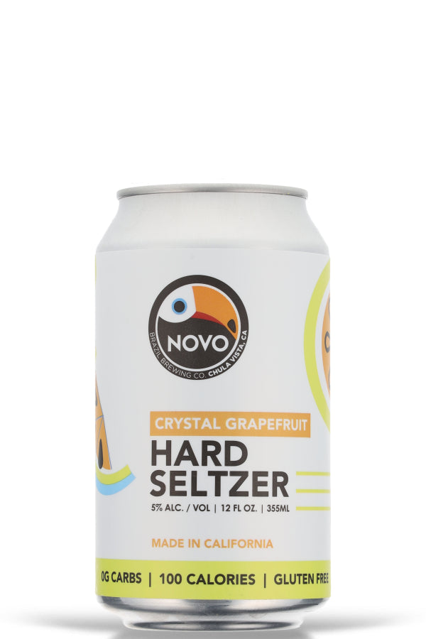 Novo Brazil Crystal Grapefruit Hard Seltzer 5% vol. 0.355l