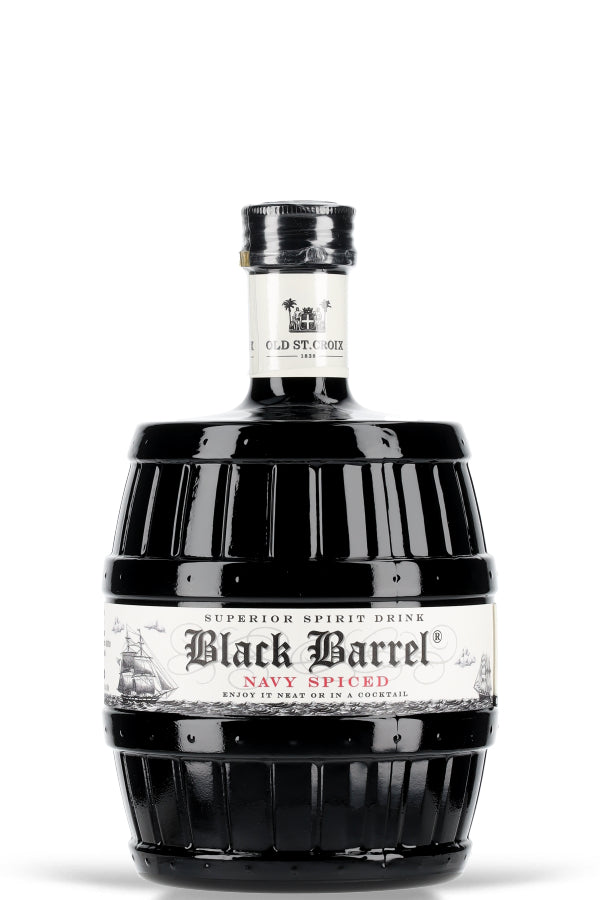 Old St. Croix Black Barrel Navy Spiced Rum  40% vol. 0.7l
