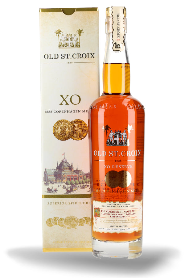 Old St. Croix 1888 Copenhagen Gold Medal 40% vol. 0.7l