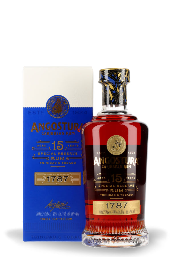 Angostura 1787 15 Jahre Super Premium Rum 40% vol. 0.7l