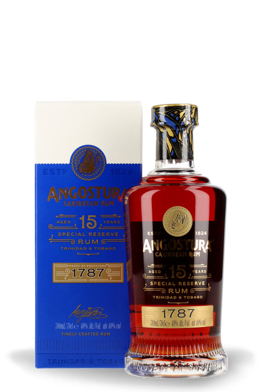 Angostura 1787 15 Jahre Super Premium Rum 40% vol. 0.7l