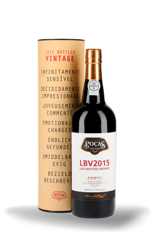 Porto Pocas Late Bottled Vintage Port im Geschenkkarton 20% vol. 0.75l