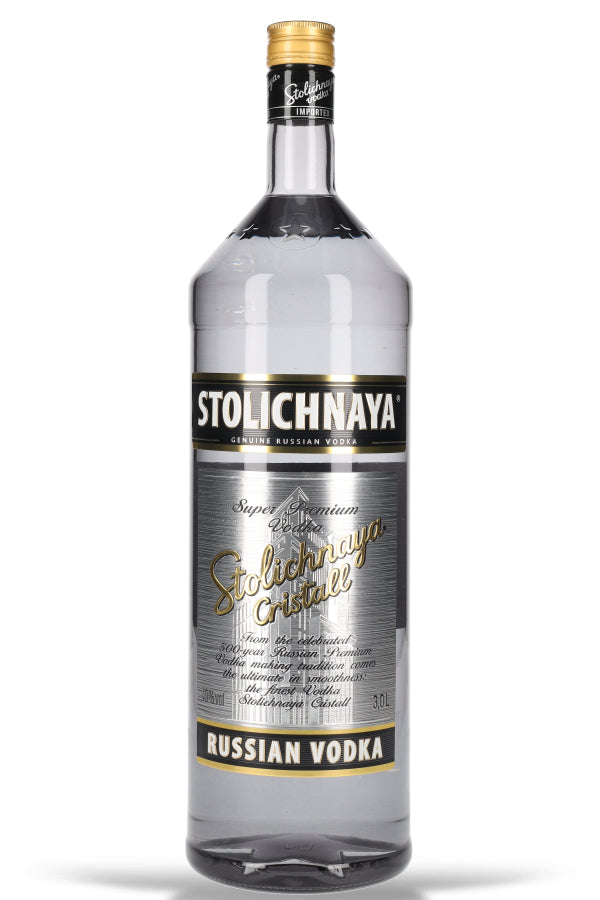 Stolichnaya Vodka SPI Gold Edition 40° 40% vol. 3l