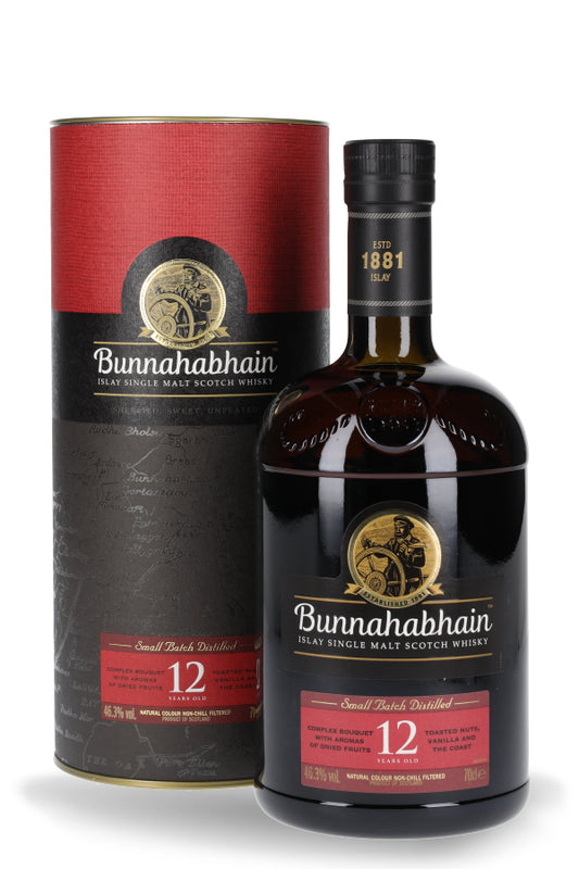 Bunnahabhain 12 Jahre Single Malt Scotch Whisky 46.3% vol. 0.7l