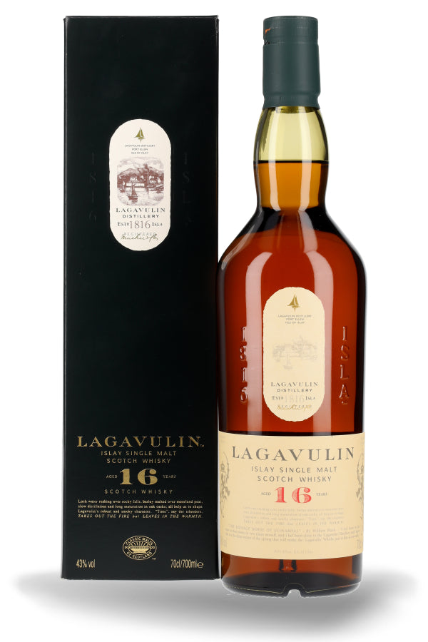 Lagavulin 16 Jahre Single Malt Whisky 43% vol. 0.7l