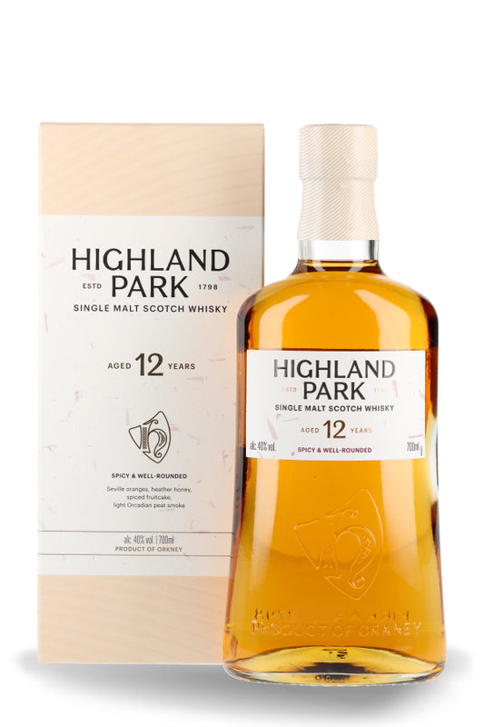 Highland Park 12 Jahre Single Malt Scotch Whisky 40% vol. 0.7l