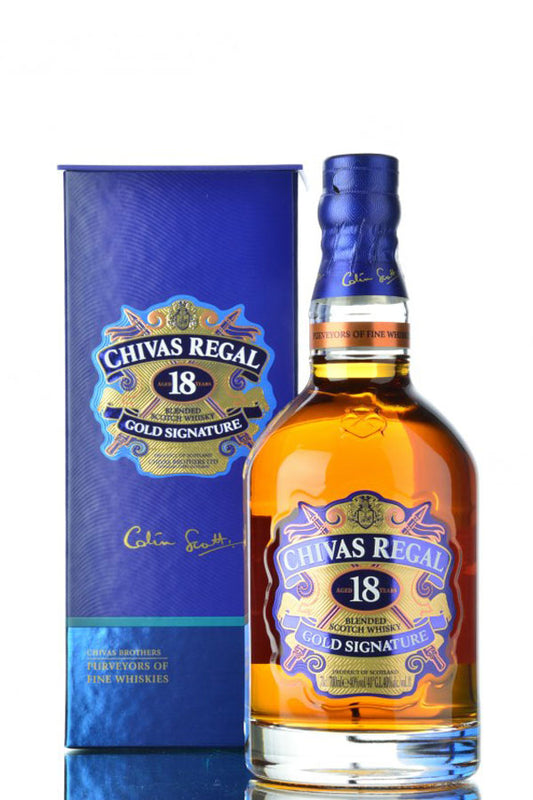 Chivas Regal 18 Jahre Gold Signature Blended Scotch Whisky 40% vol. 0.7l