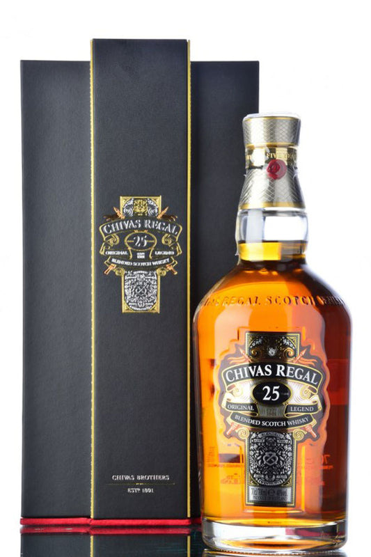 Chivas Regal 25 Jahre Original Legend Blended Scotch Whisky 40% vol. 0.7l