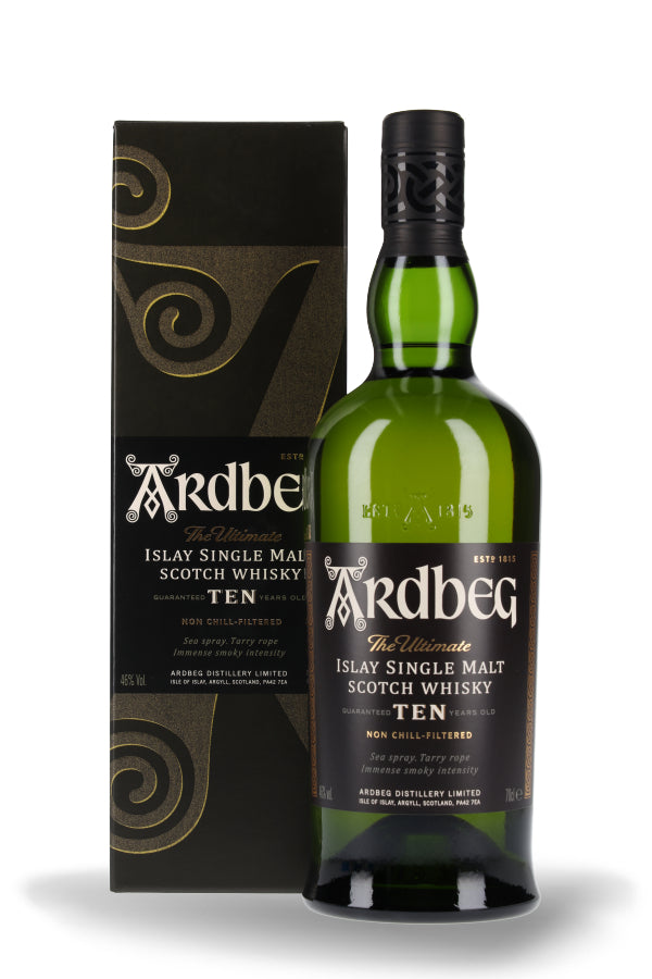 Ardbeg 10 Jahre Islay Single Malt Scotch Whisky 46% vol. 0.7l