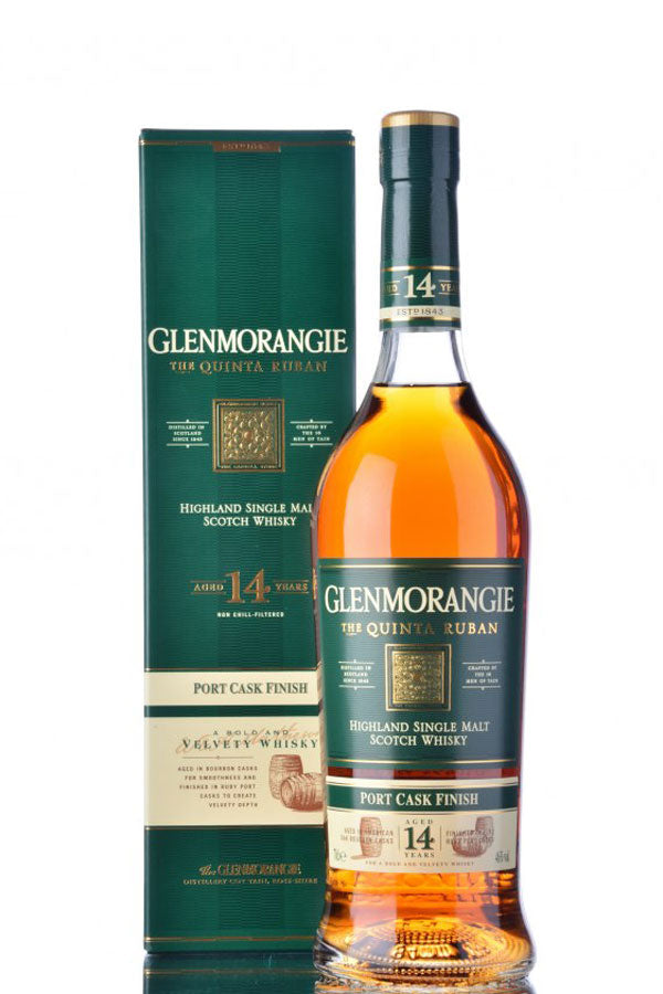 Glenmorangie 14 Jahre The Quinta Ruban Highland Single Malt Scotch Whisky 46% vol. 0.7l