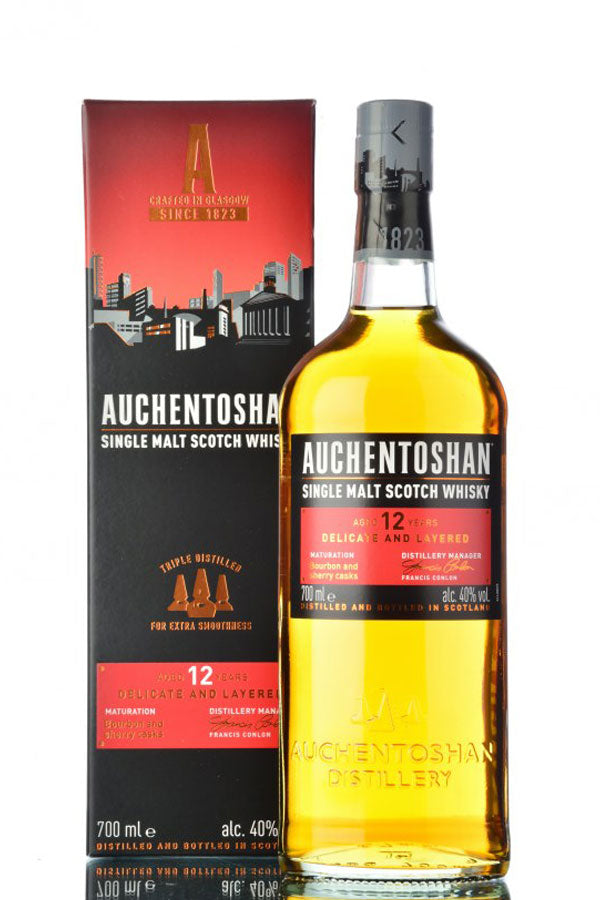 Auchentoshan 12 Jahre Single Malt Scotch Whisky 40% vol. 0.7l