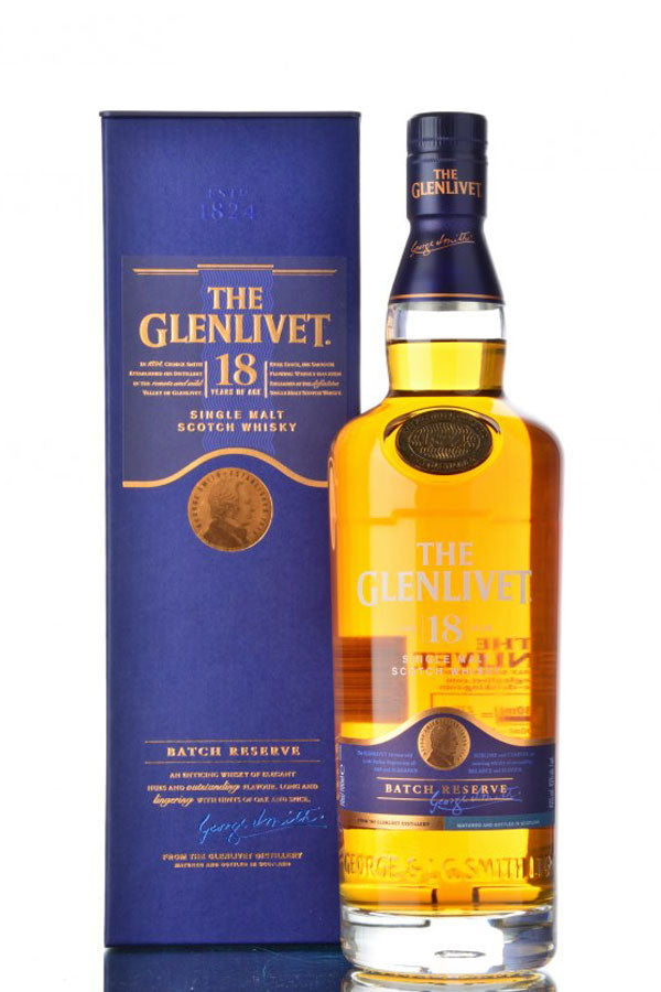 Glenlivet 18 Jahre Batch Reserve Single Malt Scotch Whisky 43% vol. 0.7l