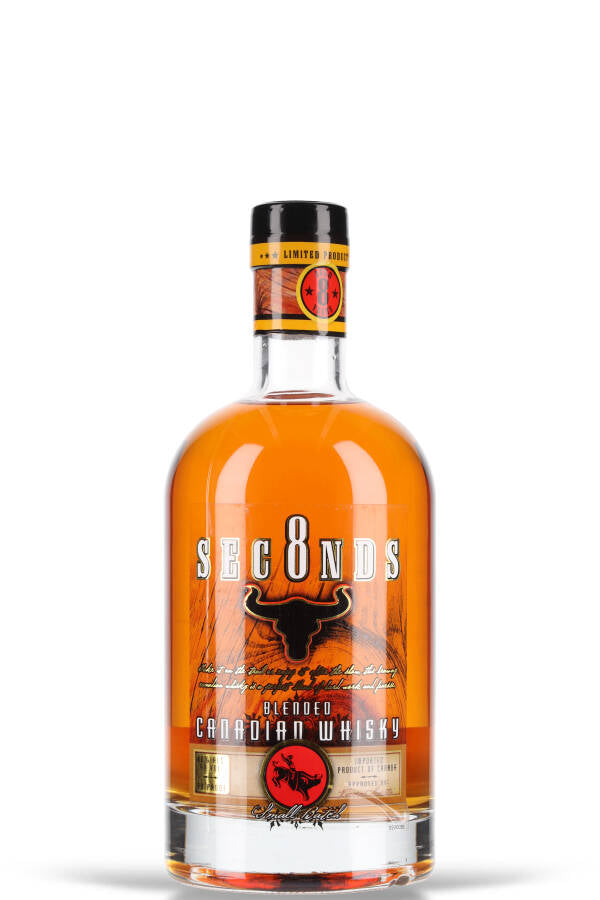 SEC8NDS 8 Seconds Blended Canadian Whiskey 8 Jahre 40% vol. 0.75l