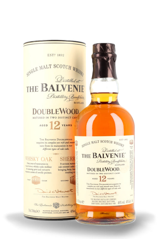 Balvenie 12 Jahre Double Wood Whisky 40% vol. 0.7l