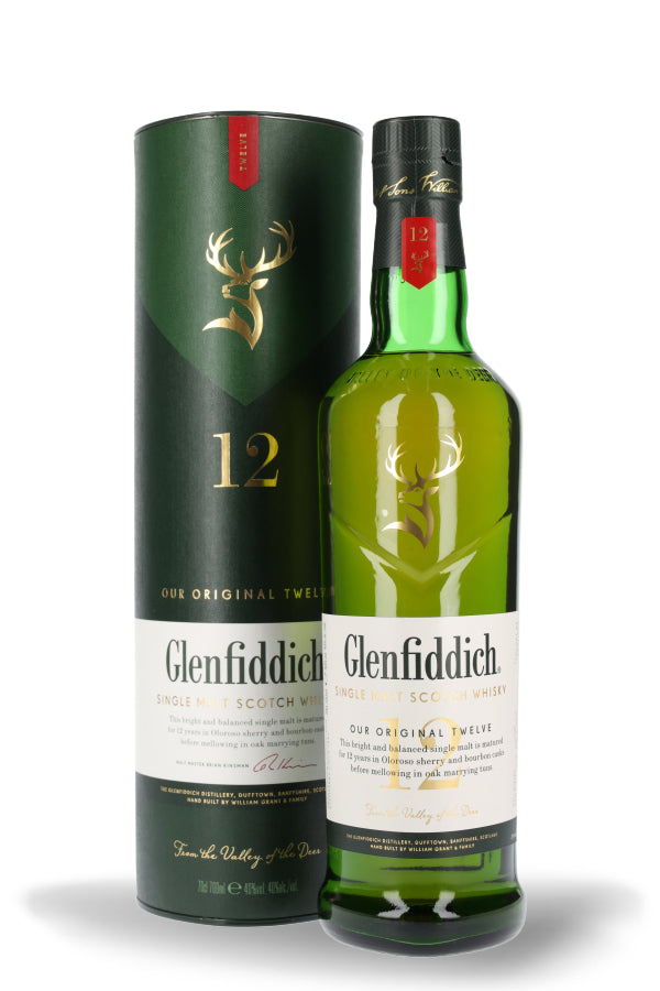 Glenfiddich 12 Jahre Single Malt Scotch Whisky 40% vol. 0.7l