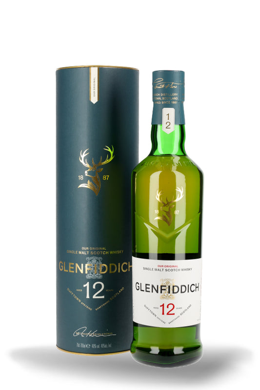 Glenfiddich 12 Jahre Single Malt Scotch Whisky 40% vol. 0.7l