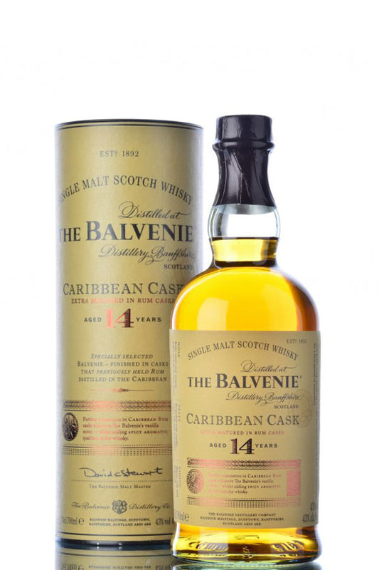 Balvenie 14 Jahre Caribbean Cask Whisky 43% vol. 0.7l