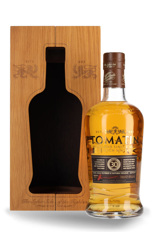 Tomatin 30 Years Single Malt Whisky Bourbon Casks Batch No. 5 46% vol. 0.7l