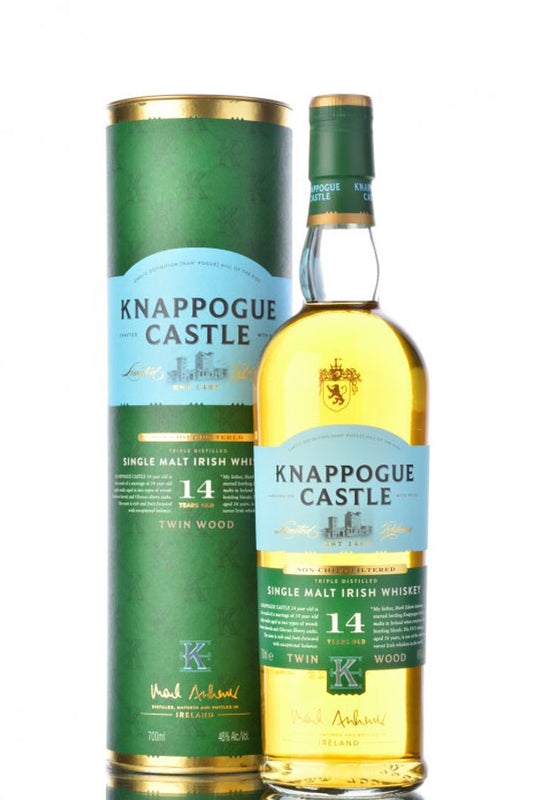 Knappogue Castle 14YO Twin Wood Irish Whiskey 46% vol. 0.7l
