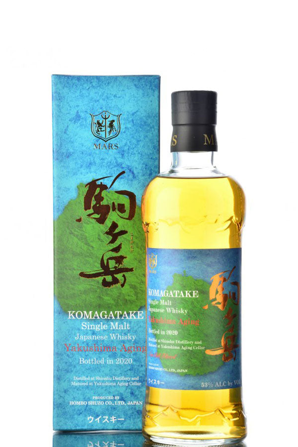 Mars Komagatake Yakushima Aging 2020 Single Malt Japanese Whisky 53% vol. 0.7l