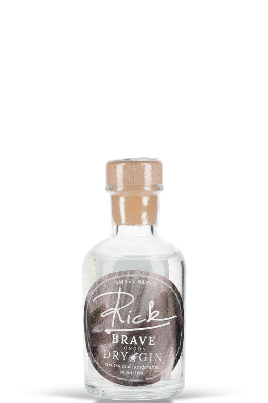 Rick Brave Dry Gin Miniaturen Bio 43% vol. 0.05l