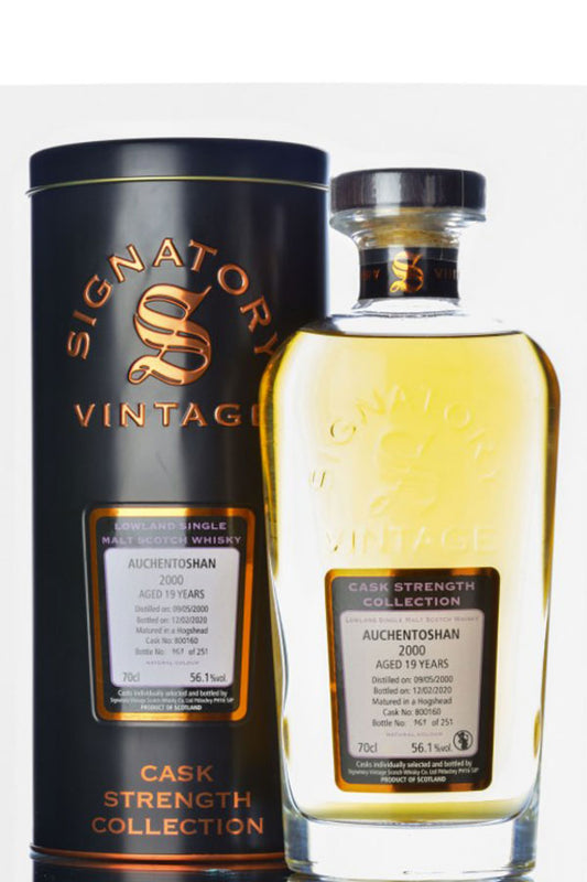 Auchentoshan Signatory Vintage 2000 Whisky 56.1% vol. 0.7l