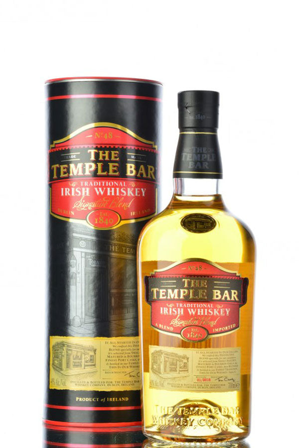 Temple Bar Signature Blend Irish Whiskey 40% vol. 0.7l