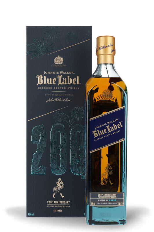 Johnnie Walker Blue Label 200 Limited Edition Whisky 40% vol. 0.7l