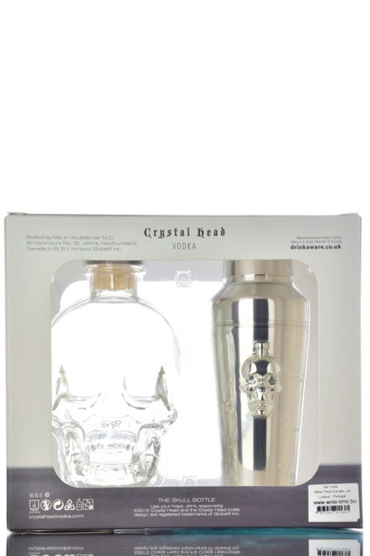 Crystal Head Vodka inkl. Shaker 40% vol. 0.7l