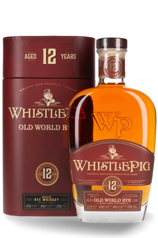 WhistlePig Aged 12 Years Old World Rye 43% vol. 0.7l