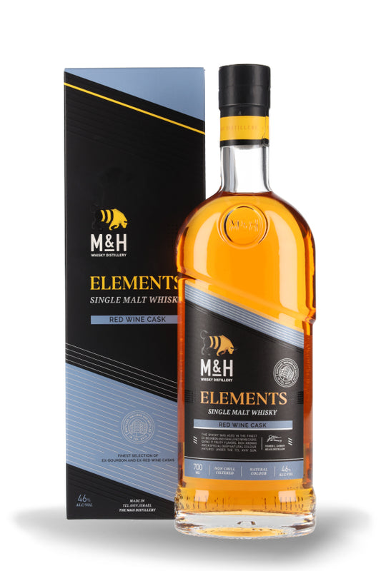 Milk & Honey Elements Red Wine Cask Single Malt Whisky 46% vol. 0.7l