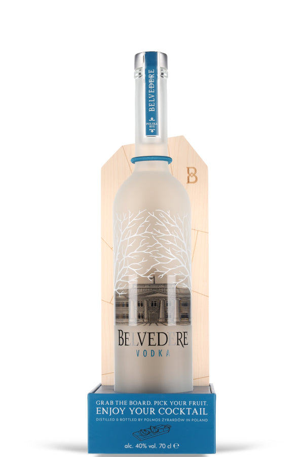 Belvedere Pure Vodka mit Cutting Board 40% vol. 0.7l