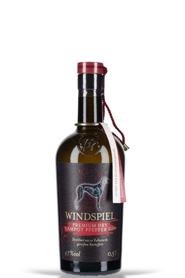 Windspiel Premium Dry Kampot Pfeffer Gin 47% vol. 0.5l