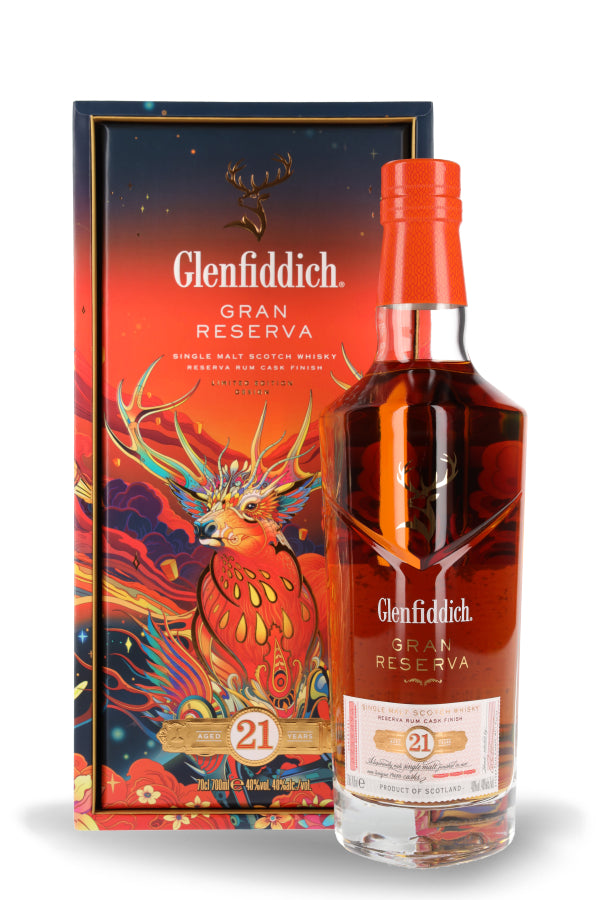 Glenfiddich Gran Reserva 21Y Rum Cask Chinese New Year Edition 40% vol. 0.7l
