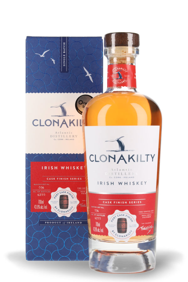 Clonakilty Distillery Irish Whiskey Port Cask Finish 43.6% vol. 0.7l