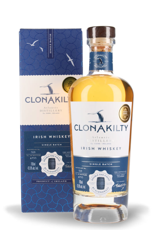Clonakilty Distillery Irish Whiskey Double Oak Finish 43.6% vol. 0.7l