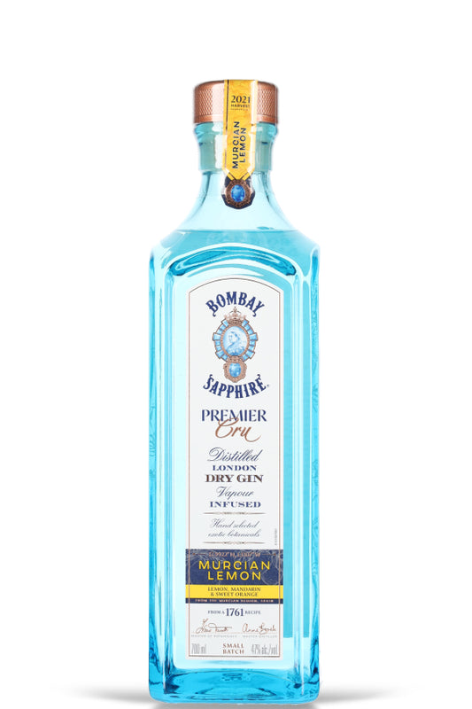 Bombay Sapphire Premier Cru Murcian Lemon London Dry Gin 37.5% vol. 0.7l