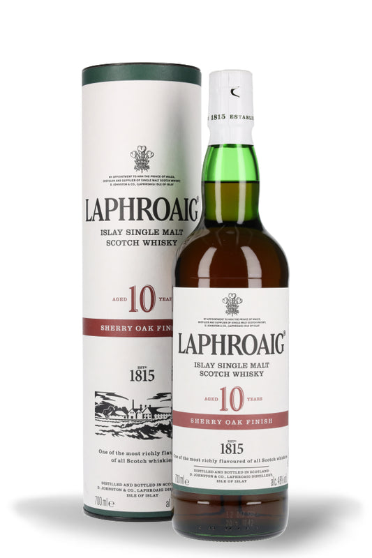Laphroaig 10 Jahre Sherry Oak Finish Islay Single Malt Scotch Whisky 48% vol. 0.7l