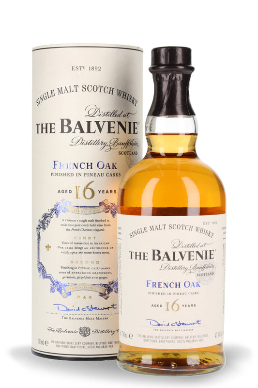 Balvenie 16 Jahre French Oak Single Malt Scotch Whisky 47.6% vol. 0.7l