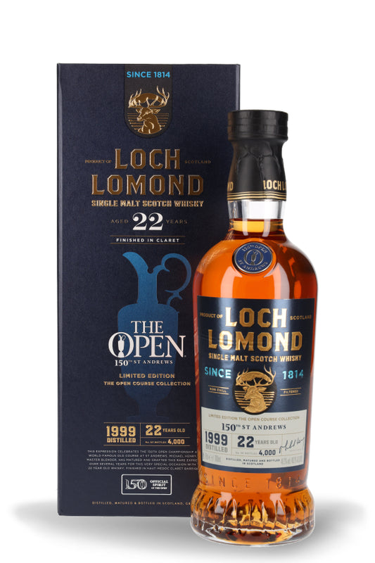 Loch Lomond 22 Years Old 150th St. Andrews Open Special Edition 2022 Single Malt Scotch Whisky 48.2% vol. 0.7l