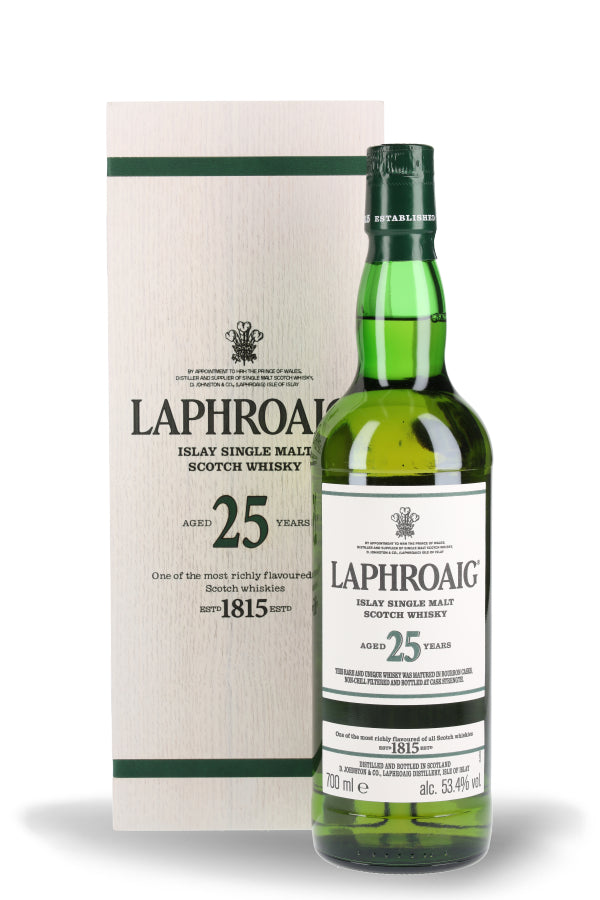 Laphroaig 25 Jahre Cask Strength Islay Single Malt Scotch WhiskyMalt  53.4% vol. 0.7l
