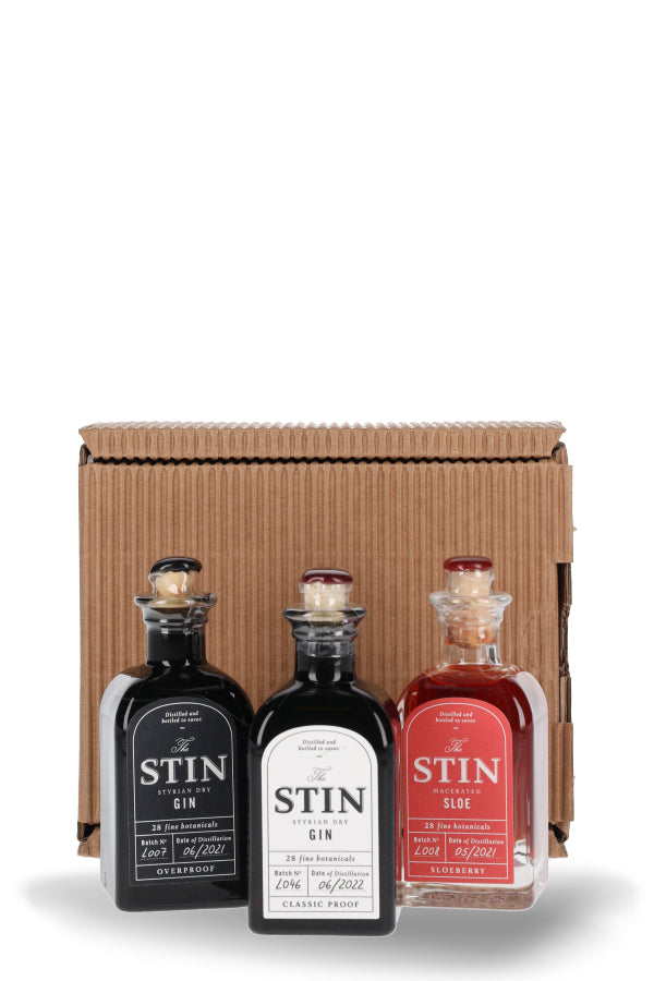 Stin Stin Gin Set „Styrian Taste“ 57% vol. 0.12l