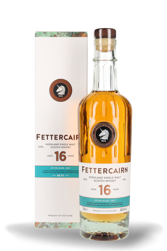 Fettercairn 16 Jahre Highland Single Malt Scotch Whisky 40% vol. 0.7l