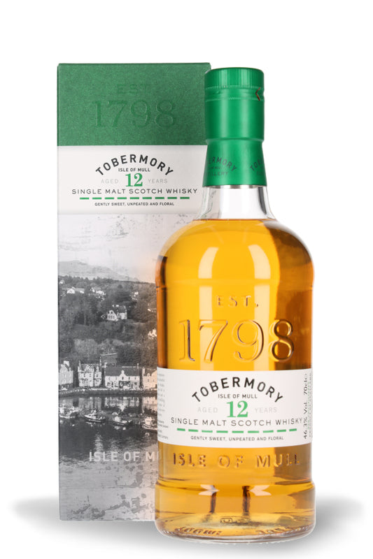 Tobermory 12 Years Single Malt Whisky 46.3% vol. 0.7l