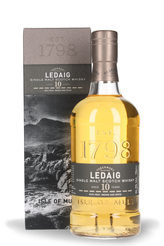 Tobermory Ledaig 10 Years Single Malt Whisky 46.3% vol. 0.7l