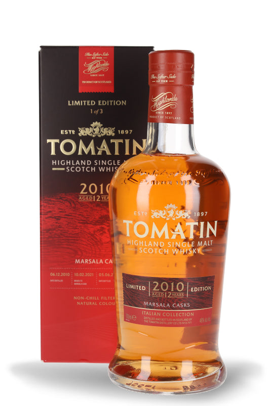 Tomatin The Italian Collection Marsala Cask 46% vol. 0.7l