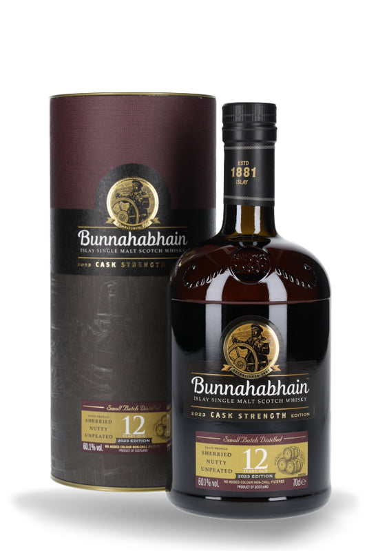 Bunnahabhain 12 Year Old Cask Strength 2023 Edition 60.1% vol. 0.7l